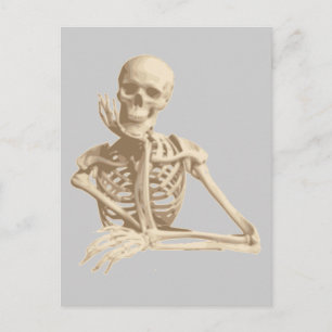 Funny Skeleton Briefkaart