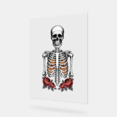 Funny Skeleton Citrouille Fall (Angle)