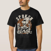 Funny Skeleton Sweatshirt, I Fully Intend To Haunt T-shirt (Voorkant)