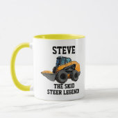 Funny Skid Steer Legend Heavy Equipment Operator Mok (Links)