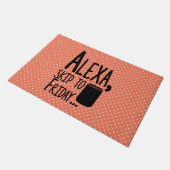 Funny Skip to Vrijdag Deurdeur Deurmat (Schuin)