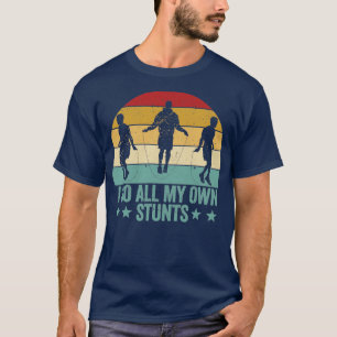 Funny Skipping Rope Jumping Rope ik doe mijn eigen T-shirt