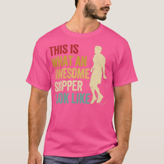 Funny Skipping Rope Jumping Rope Rope Geweldige T-shirt