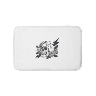 Funny Skull Lover Badmat