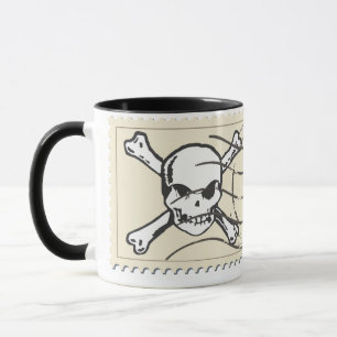 Funny Skull Stamp 5 Mok