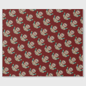 Funny Skydiving Cadeaupapier (Vlak)