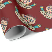 Funny Skydiving Cadeaupapier (Rol Hoek)