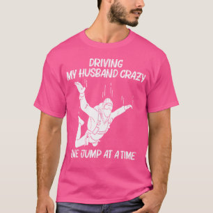 Funny Skydiving voor vrouwen Mam Parachuting Jumpi T-shirt
