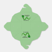 Funny slang in de doos bedankdoosjes (Uitgevouwen)