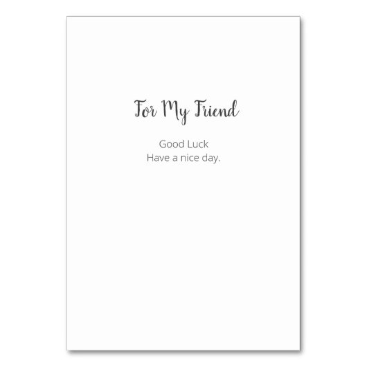 Funny Slapende Kat Pun en Art II Kaart (Achterkant)