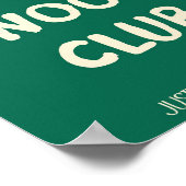 Funny Sleep Wall Art Minimalist Typography Poster (Coin)