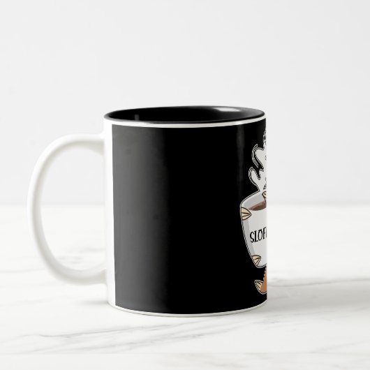 Funny Sloffee Coffee/Sloth Mok (Links)