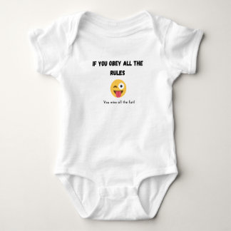 Funny slogan baby groeit unisex romper