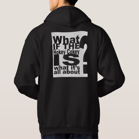 Funny slogan, Hokey Cokey Hoodie (Achterkant)