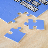Funny slogan legpuzzel (Zijkant)