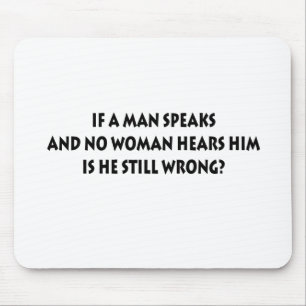 Funny slogan mousepad muismat
