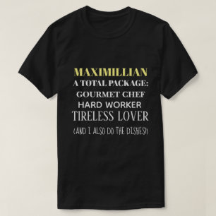 Funny slogan voor één man die volledig aanpasbaa t-shirt