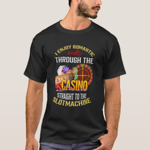 Funny Slot Machine Gambling Casino Gambler Vegas T-shirt