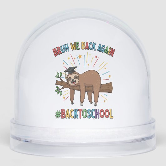 Funny Sloth Back to School (Avant)