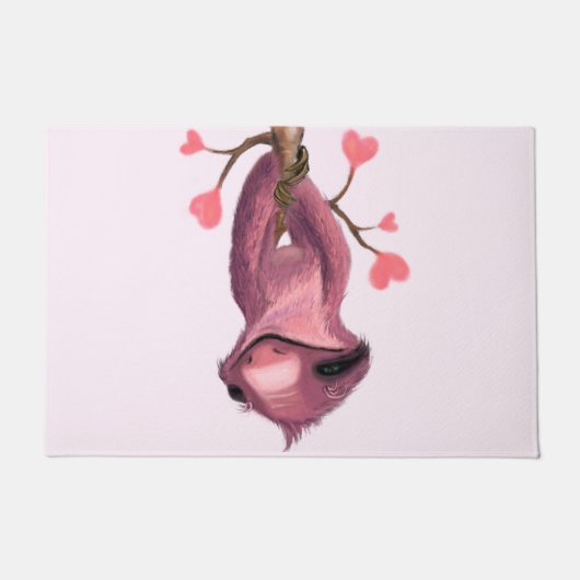 Funny Sloth Doormat Deurmat (Voorkant)