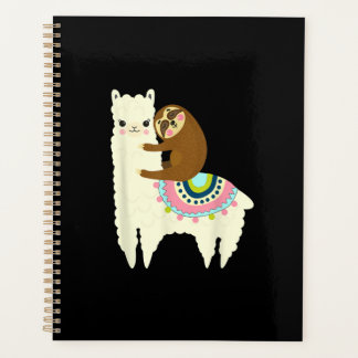 Funny sloth en lama planner