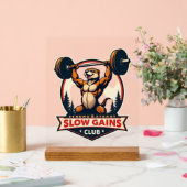 Funny Sloth Gym Shirt Vintage Strong and Slow Desi (Mariage)