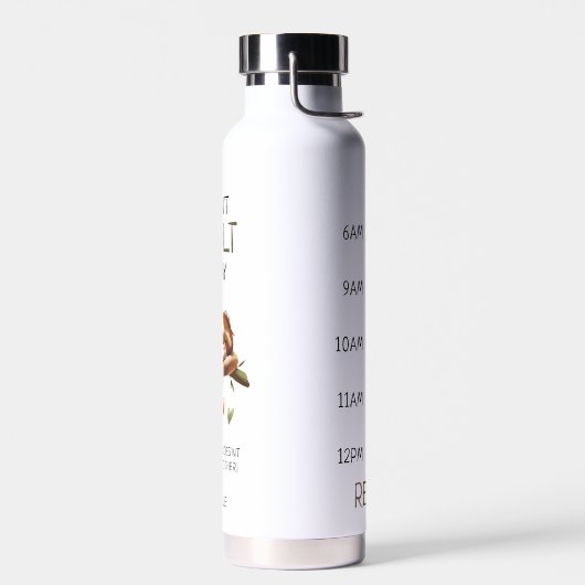 Funny Sloth 'I can not adult Today' Hydrate Tracke Waterfles (Links)