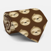 Funny Sloths Gag Gift Stropdas Necktie (Opgerold)