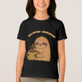 Funny Slow Brew Sloth Shirt (Voorkant)