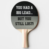 Funny Smack Talk Ping Pong Paddle Tafeltennisbatje (Achterkant)