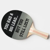 Funny Smack Talk Ping Pong Paddle Tafeltennisbatje (Zijkant)