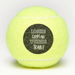 Funny Smack Talk Winners Train Lozers Completteren Tennisballen