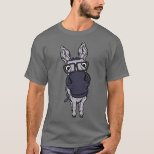 Funny Smart House Donkey Boerderij Horse Mule Pack T-shirt