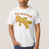 Funny Smashed Gingerbrood Kerstmis T-shirt (Voorkant)