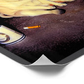 Funny Smoking Dog Pug Meme  Poster (Hoek)