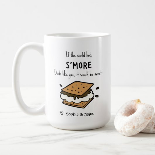 Funny S'more Pun Koffiemok (Met donut)