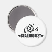 Funny Snail Magneet (Voorkant / Achterkant)