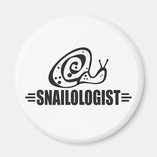 Funny Snail Magneet (Voorkant)
