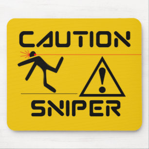 Funny Sniper Muismat