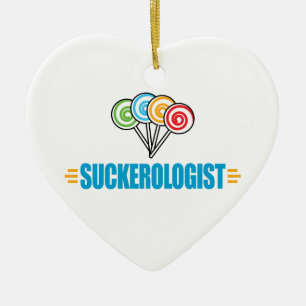 Funny Snoep Suckers Keramisch Ornament