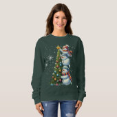 Funny Snowman Trui (Voorkant volledig)