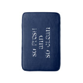 Funny So Fresh and So Clean hipster humor citeert Badmat (Voorkant Verticaal)