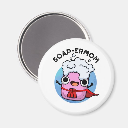 Funny soap Mam Pun Magneet (Voorkant / Achterkant)