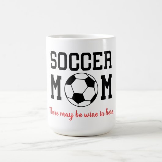 Funny Soccer Mam Koffiemok (Center)