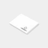 Funny Soccer Post-it® Notes (Schuin)