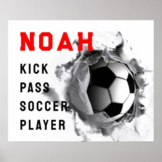 Funny Soccer Poster (Voorkant)