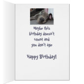 Funny Social Distance Birthday Great Dane Dog (Intérieur (Droit))
