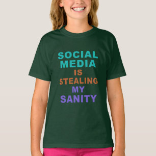 Funny "Social Media"-shirten en -jassen T-shirt