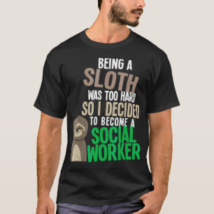 Funny Social Work Student Masters Degree Graduati T-shirt