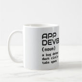 Funny Software Developer Definition Gift Koffiemok (Links)